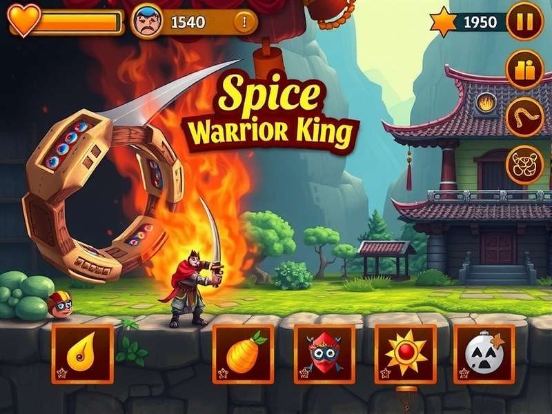 Spice Warrior King Gameplay Screenshot